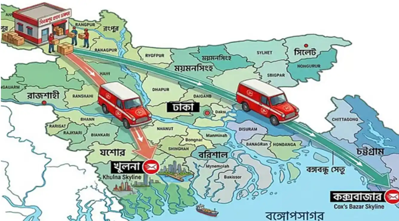 ১০ টাকায় ৪৮ ঘণ্টার মধ্যে পৌঁছে যাবে পার্সেল, জানুন বিস্তারিত