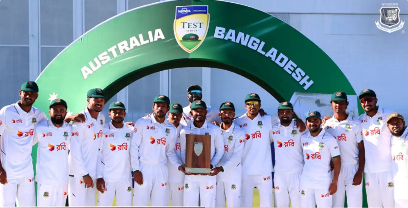 টেস্ট ইতিহাসে যে রেকর্ডে প্রথম বাংলাদেশ