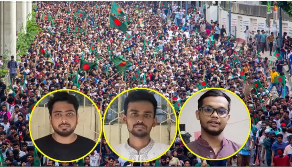 জুলাই অভ্যুত্থানে ডিবির হাতে আটক হন নাহিদ-আসিফ-বাকের, দেশজুড়ে ব্লক রেইড