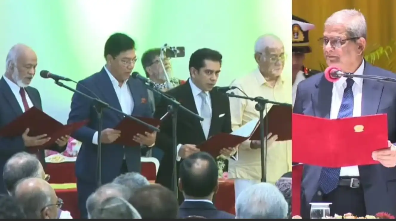 মন্ত্রিসভার নতুন সদস্যদের শপথ পড়ালেন রাষ্ট্রপতি