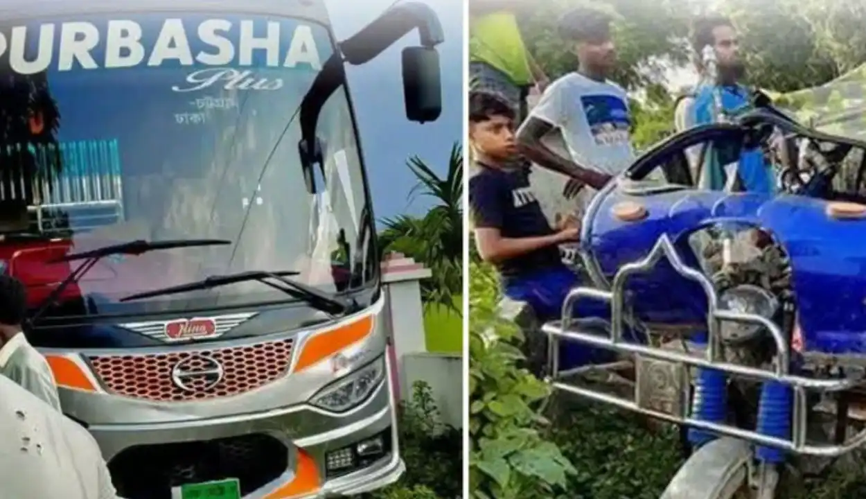 চুয়াডাঙ্গায় বাস-ইজিবাইক সংঘর্ষে নারী নিহত, আহত ৬