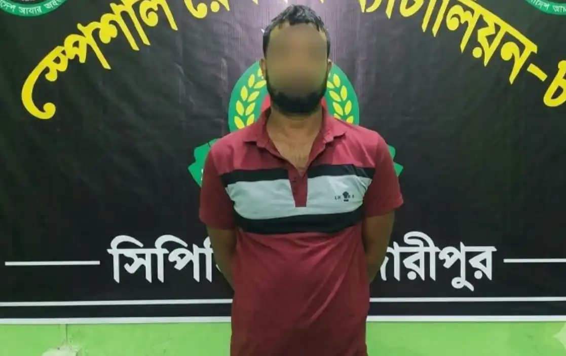 মাদারীপুরে স্ত্রী হত্যা মামলায় স্বামী গ্রেপ্তার